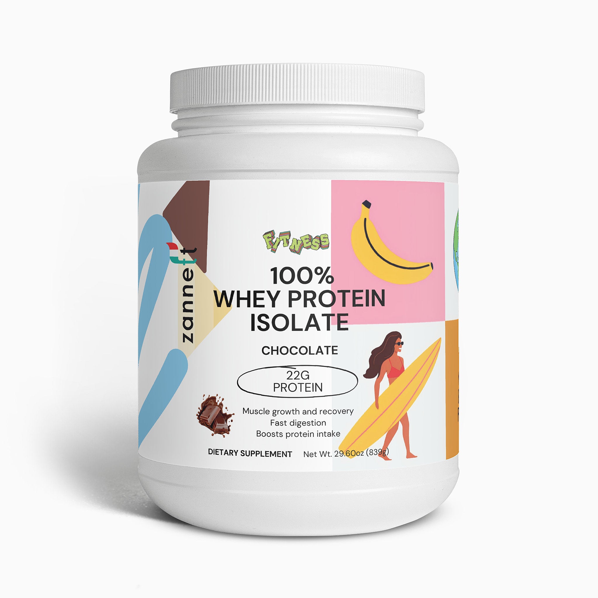 WHEY PROTEIN ISOLATE - CHOCOLATE FLAVOR FOR LEAN STRENGHT